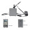 Switzer Switzer Airbrush Compressor Kit 40PSI, Light Grey 4