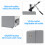 Switzer Switzer Airbrush Compressor Kit 40PSI, Light Grey 5