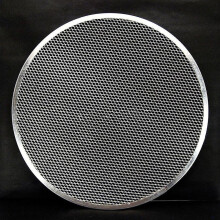 (10inch) Round Aluminum Pizza Mesh Tray Barbecue Kitchen Supplies Baking Sizes Multiple