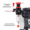 Switzer Switzer Airbrush Compressor Kit 1/5HP, Grey 4