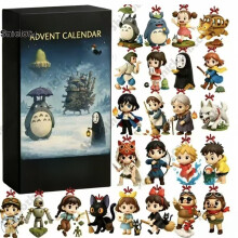 (Totoro)Totoro Stranger Things Blackpink Demon Hunter Holiday Countdown Calendar With Sensory Features For Kids And Collectors