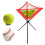 Dreieckige Ballnetztasche tragbar Baseball 1
