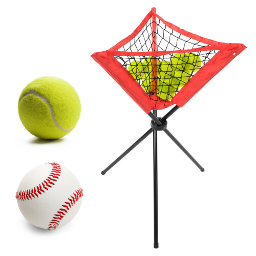 Dreieckige Ballnetztasche tragbar Baseball