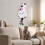 White-Cat Pendulum Wall Clock,Cat Clock,Cat Clock with Moving Tail,Cat Swinging,Whimsical Funny Wall Clocks 3