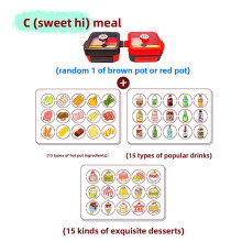 (Style C)Hot Pot Shake Shake Toy For Kids With Creative Design And Gift For Collection Release Stress