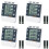 4X Digital Dual Kitchen Timer, 3 Channels Count /Down Timer, Triple Cooking Timer, Large Display, Loud Volume Alarm 1