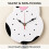 White-Cat Pendulum Wall Clock,Cat Clock,Cat Clock with Moving Tail,Cat Swinging,Whimsical Funny Wall Clocks 6