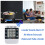 4X Digital Dual Kitchen Timer, 3 Channels Count /Down Timer, Triple Cooking Timer, Large Display, Loud Volume Alarm 7