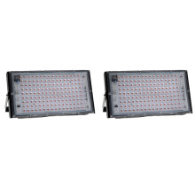 2X for Plants 200W LED Grow Lamp Full Spectrum Lamp Greenhouse Growth Lighting Wire Plug