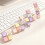 (I Shape)Keyzonic 4 Lightup Keycap Keychain For Collection Stress Release Keyboard Users 4