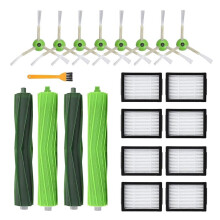 For I7+ I3 I4+ I6 I6+ I8 I8+ E5 E6 E7 J7+ Vacuum Cleaner Set Rubber Brushes HEPA Filters Side Brushes