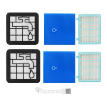 2 SET Filters for Compact FC8010/01 FC9330 FC9331 FC9332 FC9333 FC9334 FC9555 Vacuum Accessories