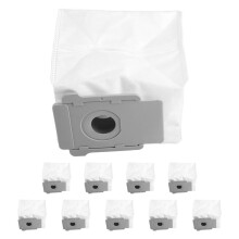 Lot de 10 Sacs D'Aspirateur Compatibles pour J7 J7+,I7, I7+, I3+,I6+,S9(9150), S9+(9550) Sacs D'éLimination Automatique de la Saleté