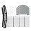 For KUANLITU L10 Replacement Parts Accessories Main Side Brush Filter Mop Cloth 1