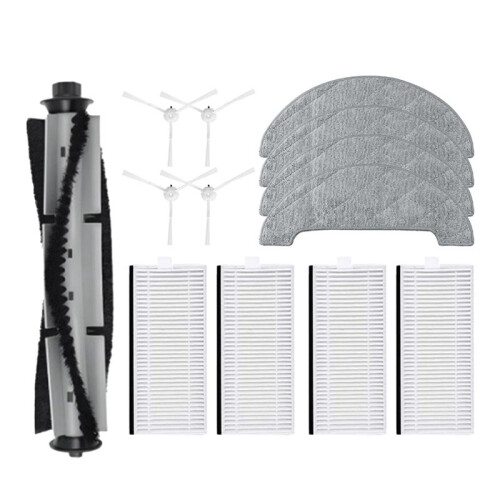 For KUANLITU L10 Replacement Parts Accessories Main Side Brush Filter Mop Cloth