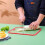 Tempered Glass Cutting Board Non Slip Smooth  Multi Functional Kitchen Chopping Board for Fruit and Meat Easy to Use 2