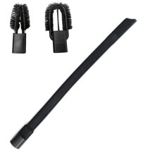 Flexible Flat Crevice Tool 35mm Hose Adapter Vacuum Cleaner Nozzle Household Cleaning Tool with Cleaning Brush