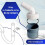 2Pcs Washing Machine Drain Adapter Input Diameter 18-24MM and Pipe Diameter 40MM Clamp PVC Dishwasher 6