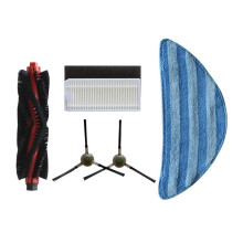 1 Set Filtres HEPA Brosse pour Robot Aspirateur M210 Pro M1 M201/M501A/M571/T700 Accessoires