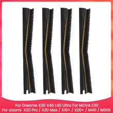 Striscia di Spazzole Tricut Adatta per X30 X40 L40 Ultra, per X20 Pro / X20 Max / X10+ / X20+ / M40 / M30S, Parti MOVA E30