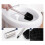 Ensemble de 4 Brosses WC, Manche en Acier Inoxydable avec TêTe Interchangeable, Noir 6