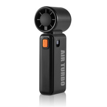 Handheld Violent Fan Usb Charging Outdoor Battery Portable High Speed Small Fan Black