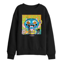 (7-8 Years, Black) K-Pop Demon Hunters Childrens/Kids Summer Festival Derpy & Sussie Sweatshirt