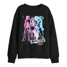 (5-6 Years, Black) K-Pop Demon Hunters Childrens/Kids Huntr/X Scrapbook Sweatshirt