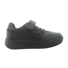 (1 UK, Black) Pretty Green Childrens/Kids Moc Toe Flat Formal Shoes