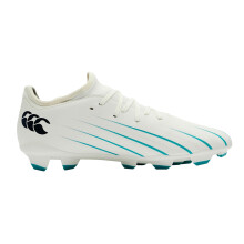 (11 UK, White) Canterbury Unisex Adult Speed Falcon 2.0 Team Firm Ground Rugby Boots