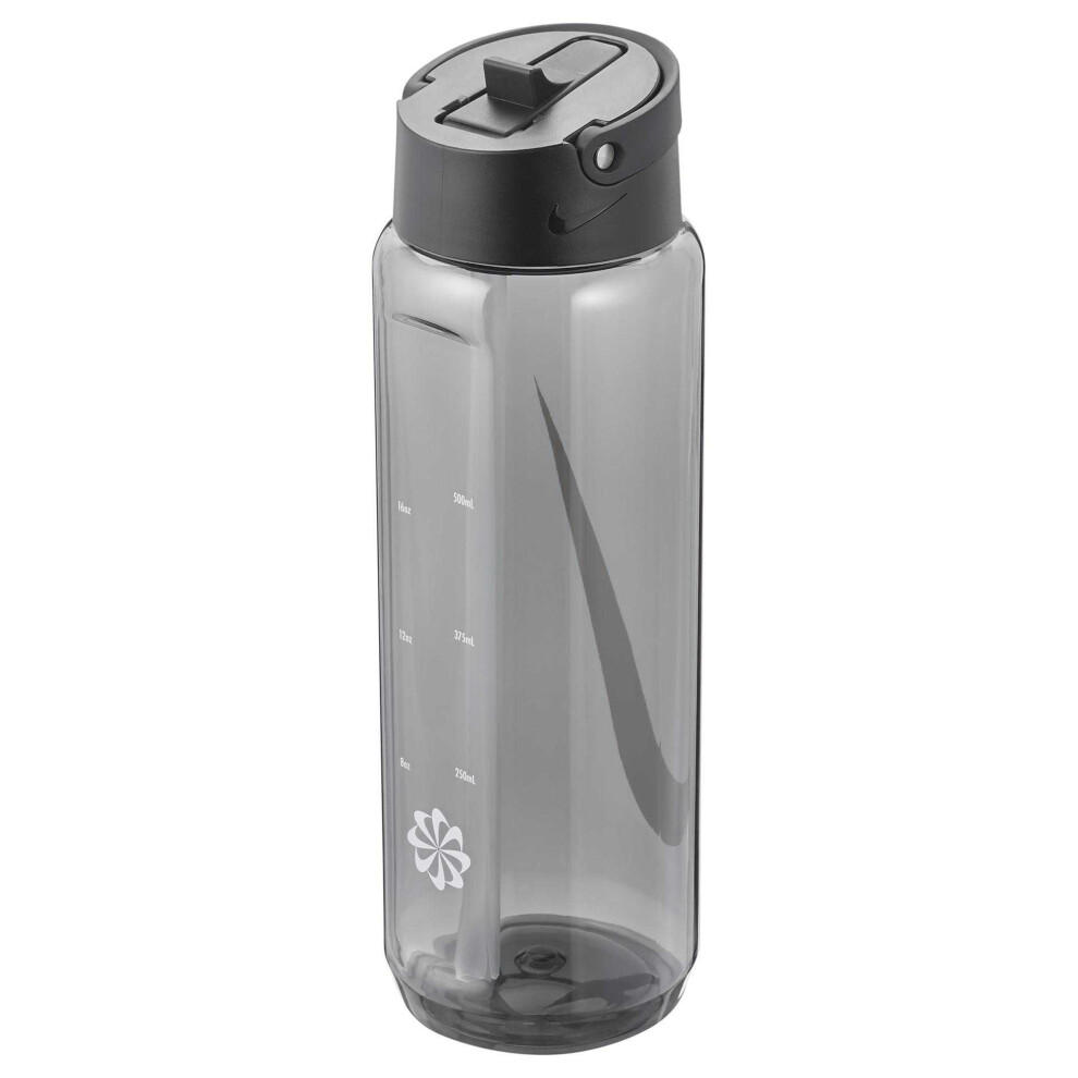 Nike (One Size, Anthracite/Black/White) Renew Recharge Fitness 710Ml Water Bottle