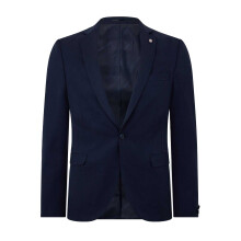 (44 in, Navy) Twisted Tailor Mens Stretch Skinny Suit Jacket