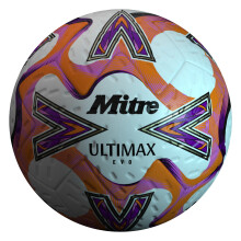 (5, White/Orange/Purple) Mitre Ultimax One 26 Football