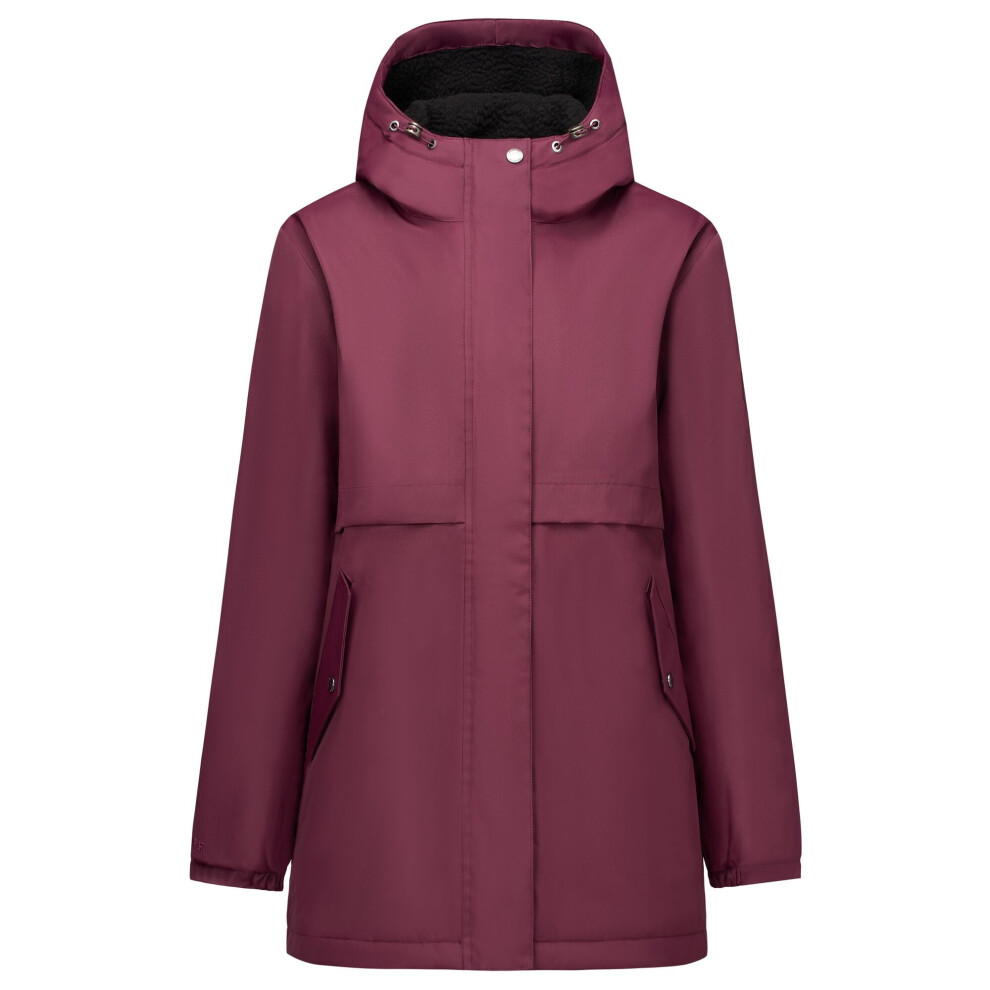 Regatta Women's Black / Brielly Waterproof Jacket - Fig/ - 22 Uk - Fig/ - 62% Polyester/38% Recycled Polyester - Image 2