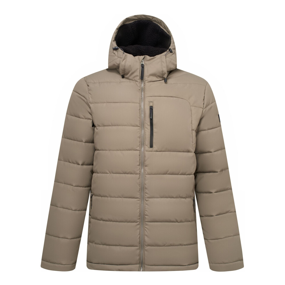 Regatta Men's Black Frankie Padded Jacket - Smokey Olive/ - M - Smokey Olive/ - 100% Mixed - Image 2