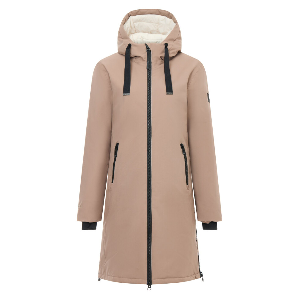 Regatta Women's Light / Waterproof Insulated Jacket - Mocha/ Vanilla - 8 Uk - Mocha/ Vanilla - 100% Recycled Polyester - Image 2