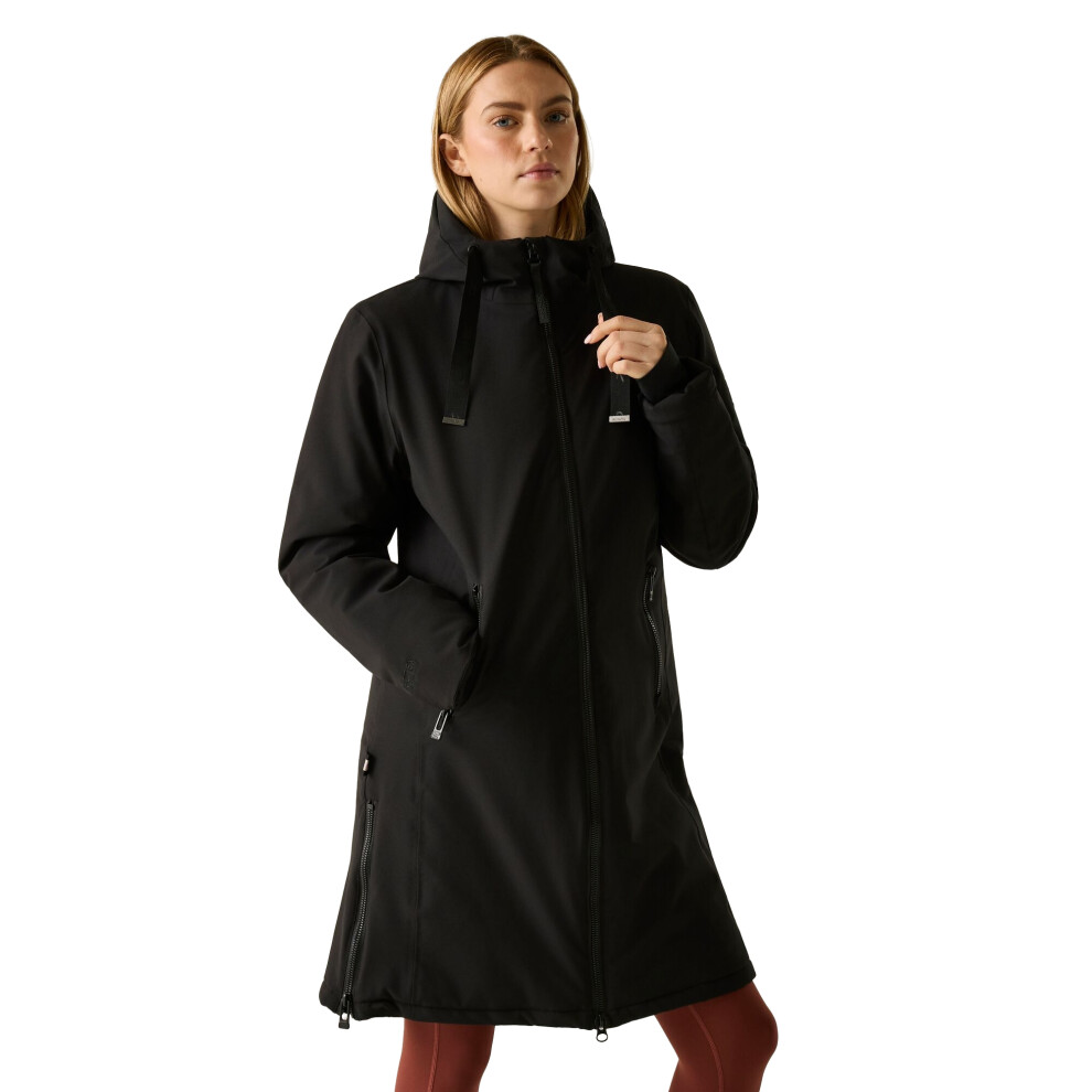 Regatta Women's Black / Waterproof Insulated Jacket - 14 Uk - 100% Recycled Polyester - Image 2