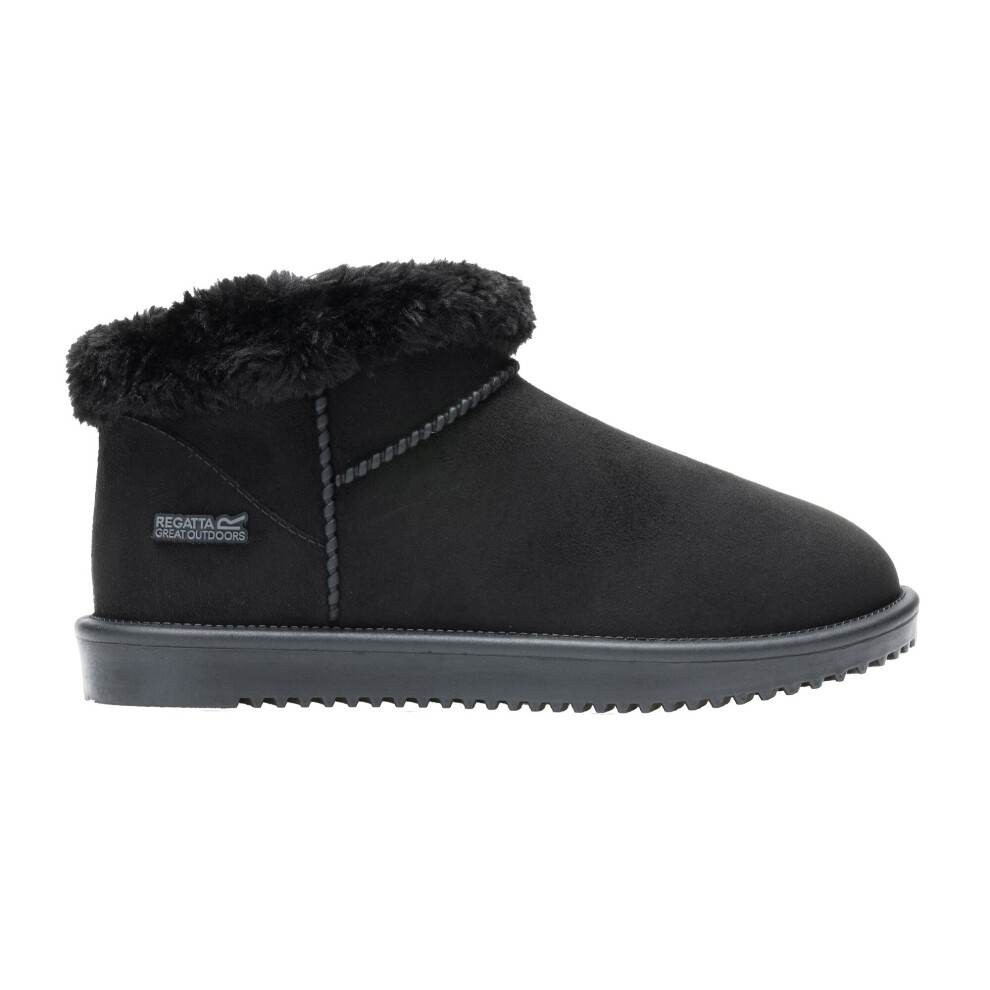 Regatta Women's Black / Risley Borg Boots - Size 8 - Image 3