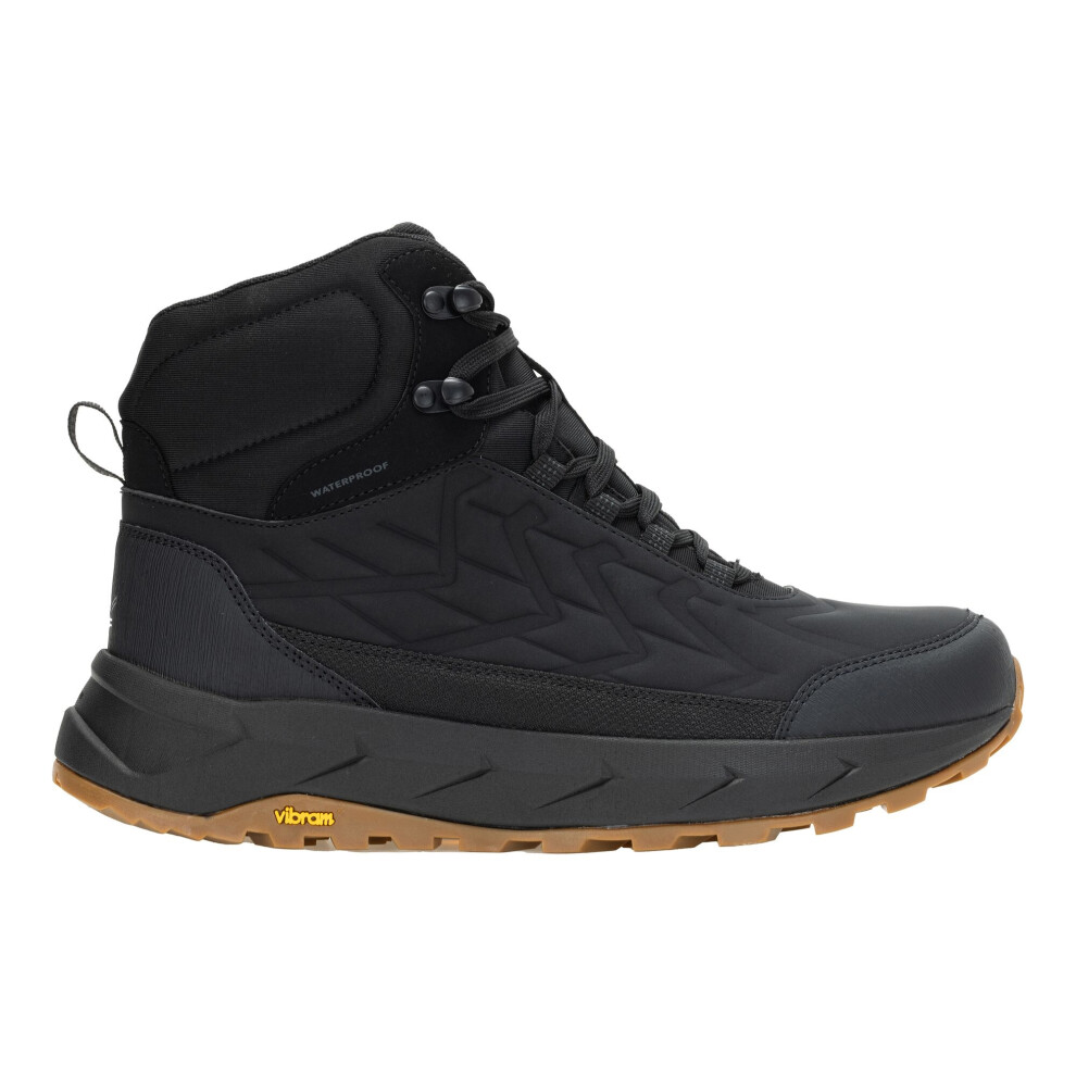 Regatta Men's Onyx/Black Mid Cut Walking Boots - Black/Gum - 11 Uk - Black/Gum - 100% Mixed - Image 2