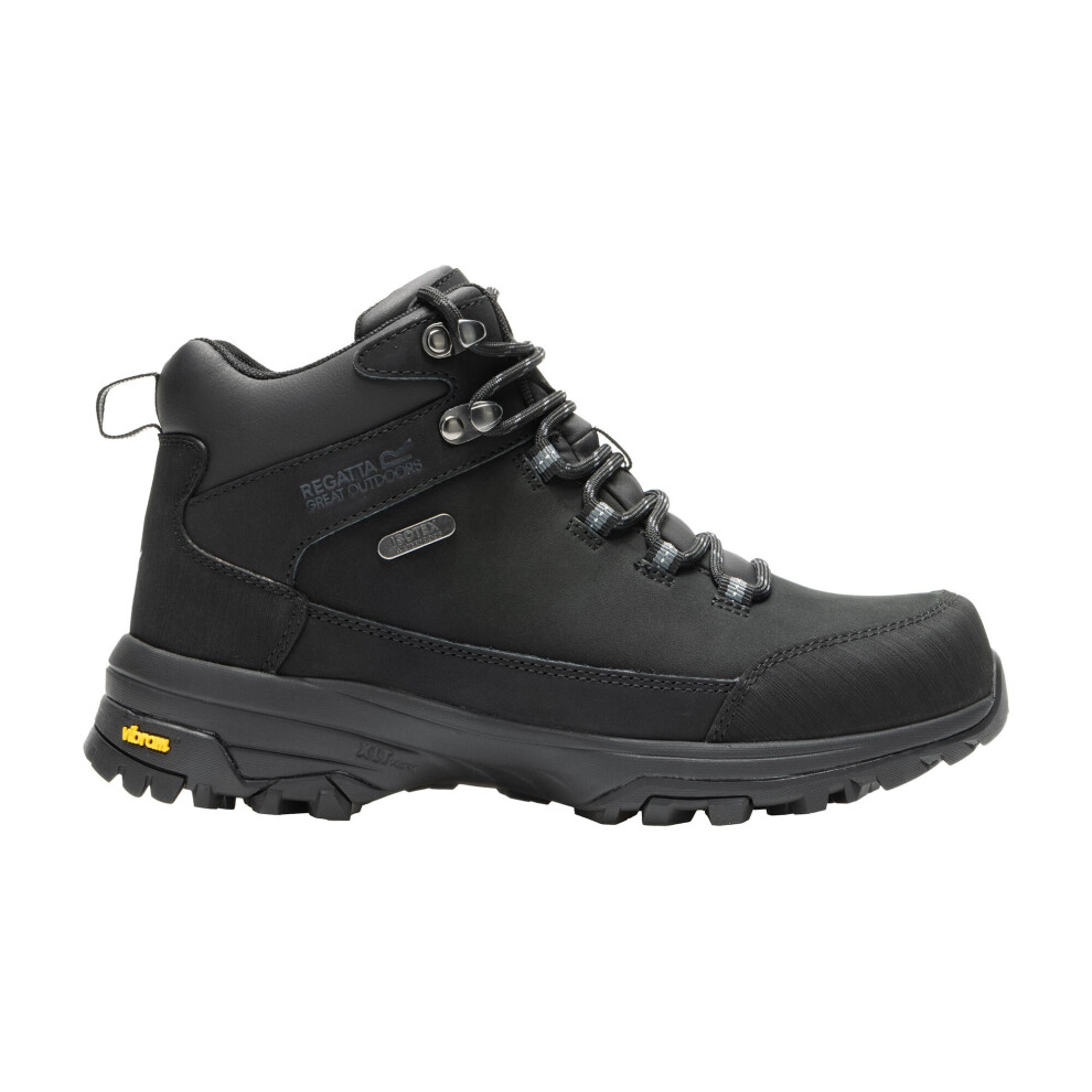 Regatta Women's Black / Burrell Ii Leather Walking Boots - Size 7 - Image 3