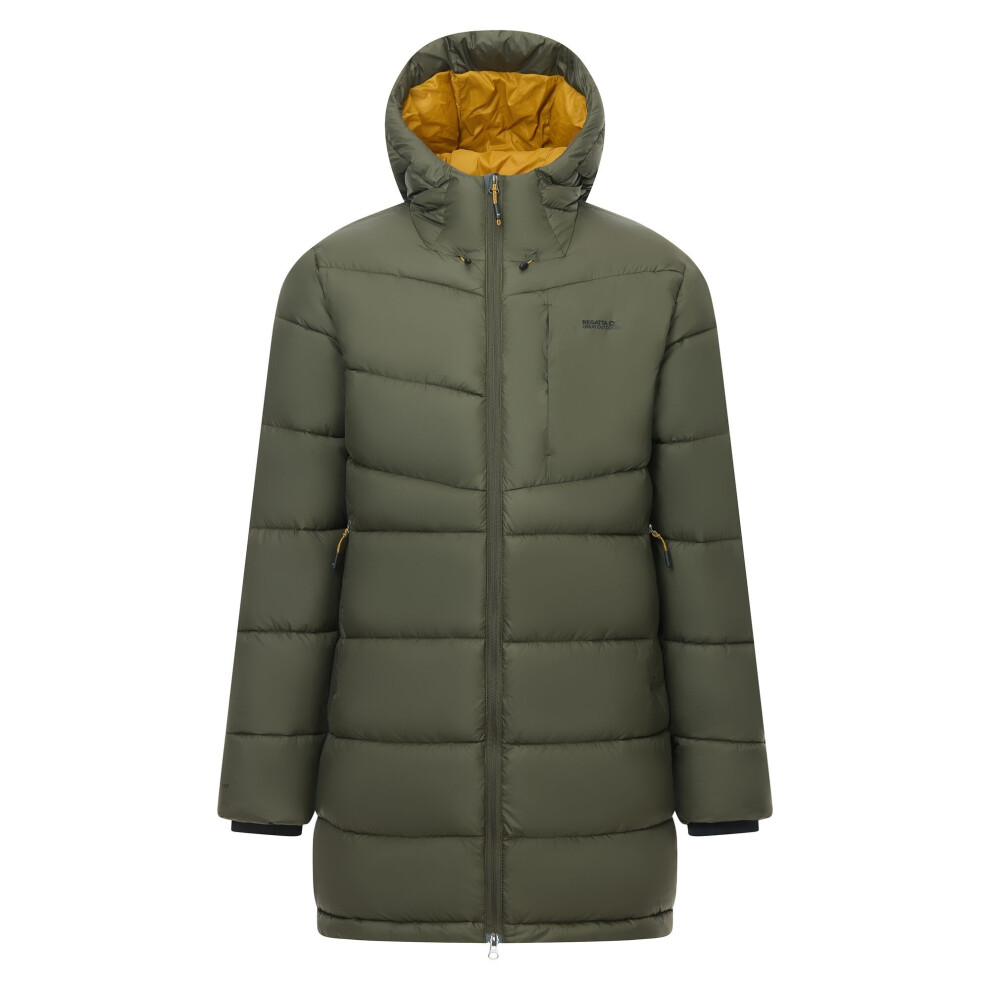 Regatta (Xxl, Dark Khaki/Wood Brown) Mens Browen Padded Jacket