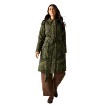 (16 UK, Black/Olive) Regatta Womens/Ladies Orla Eclipse Waterproof Mackintosh