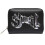 Ghost Ghost Chrome Logo Faux Leather Zip Top Purse 1