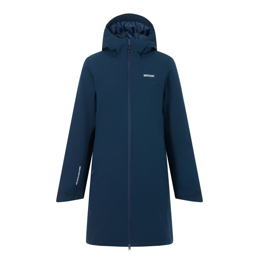 Regatta Women's / Taline Insulated Waterproof Jacket - Navy - 10 Uk - Navy - 100% Recycled Polyester - Image 2