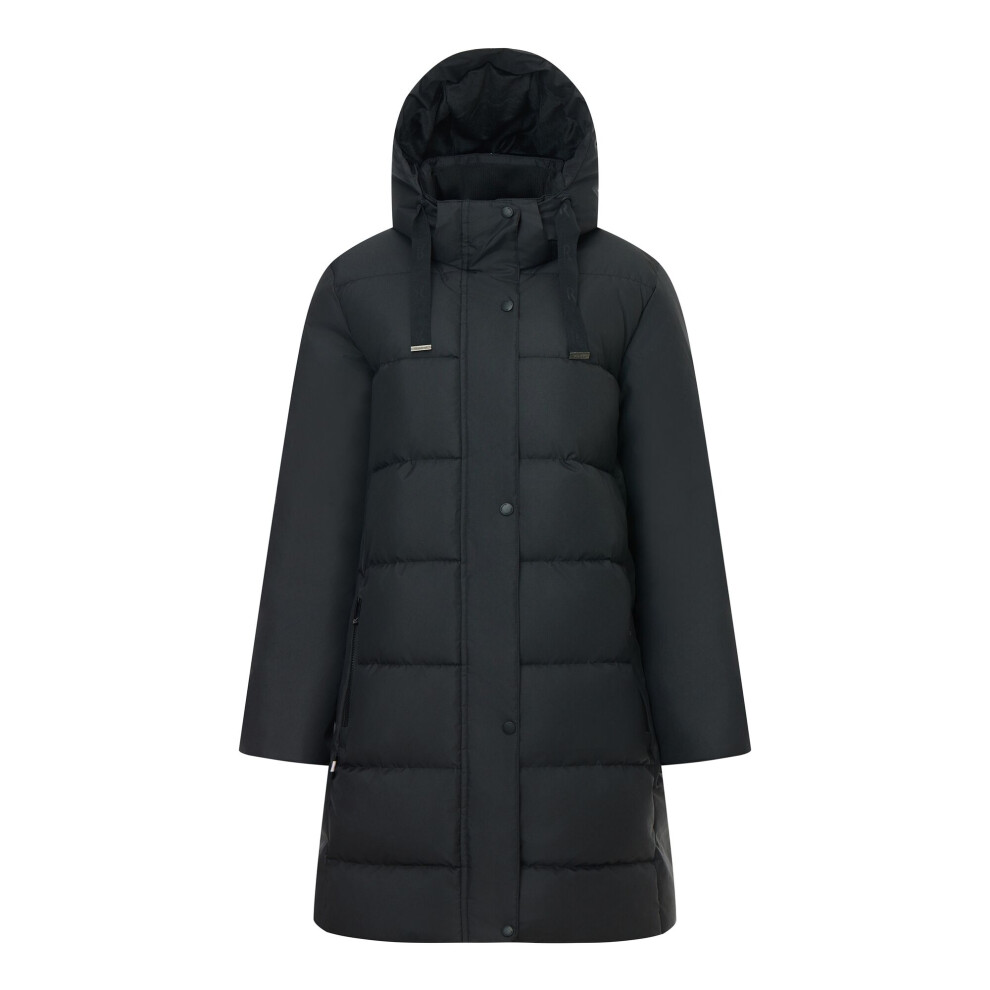 Regatta Eryn Women's Padded Jacket Black Size 18, Insulating Hooded Coat with Synthetic Down Filling and Durable Water Repellent Finish - Image 3