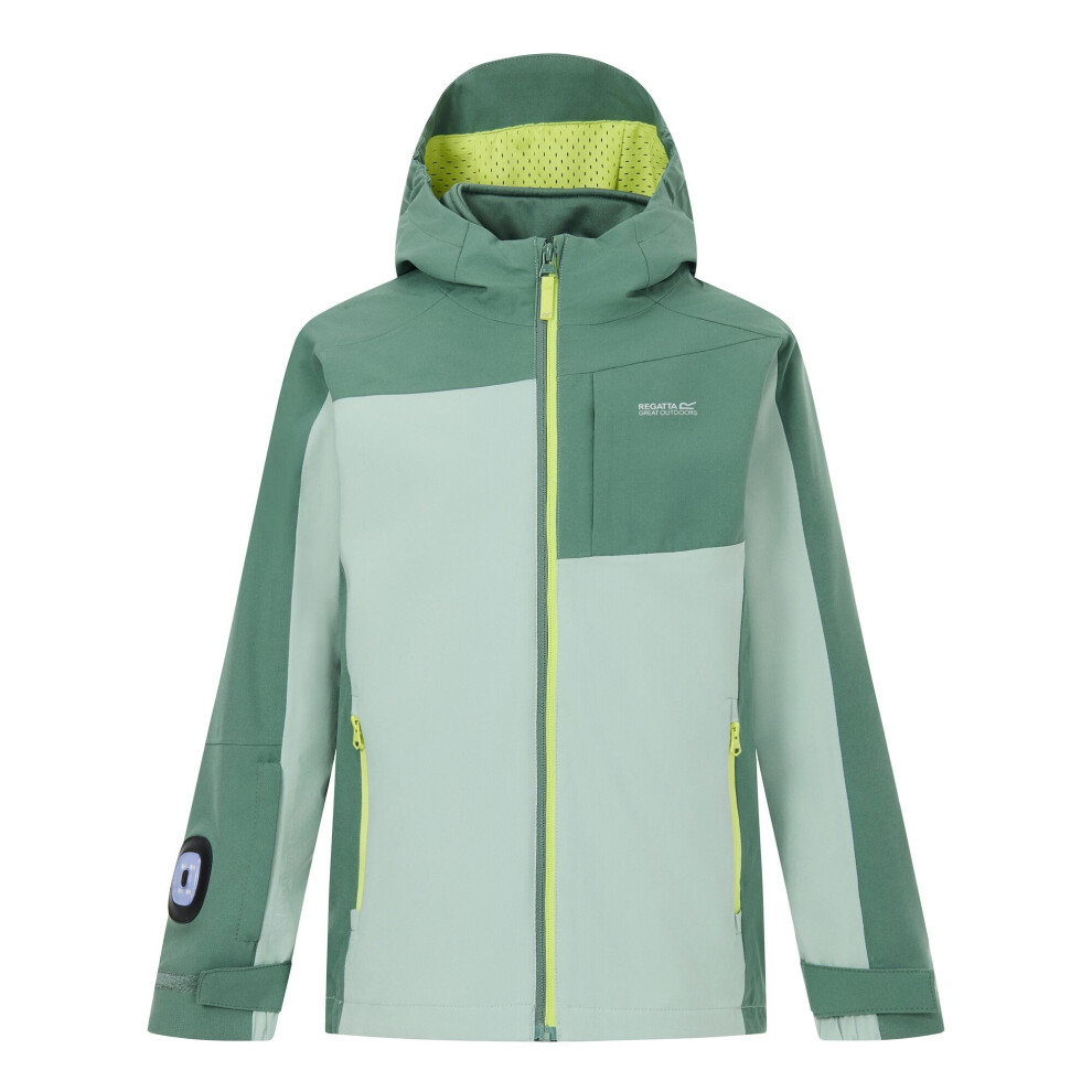 Regatta (11-12 Years, Dark Forest/Glacier Green) Childrens/Kids Trekktain 3 In 1 Jacket