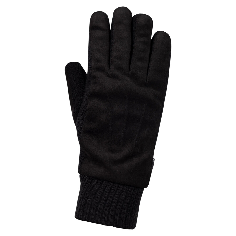 Trespass (L-Xl, Black) Mens Montague Gloves