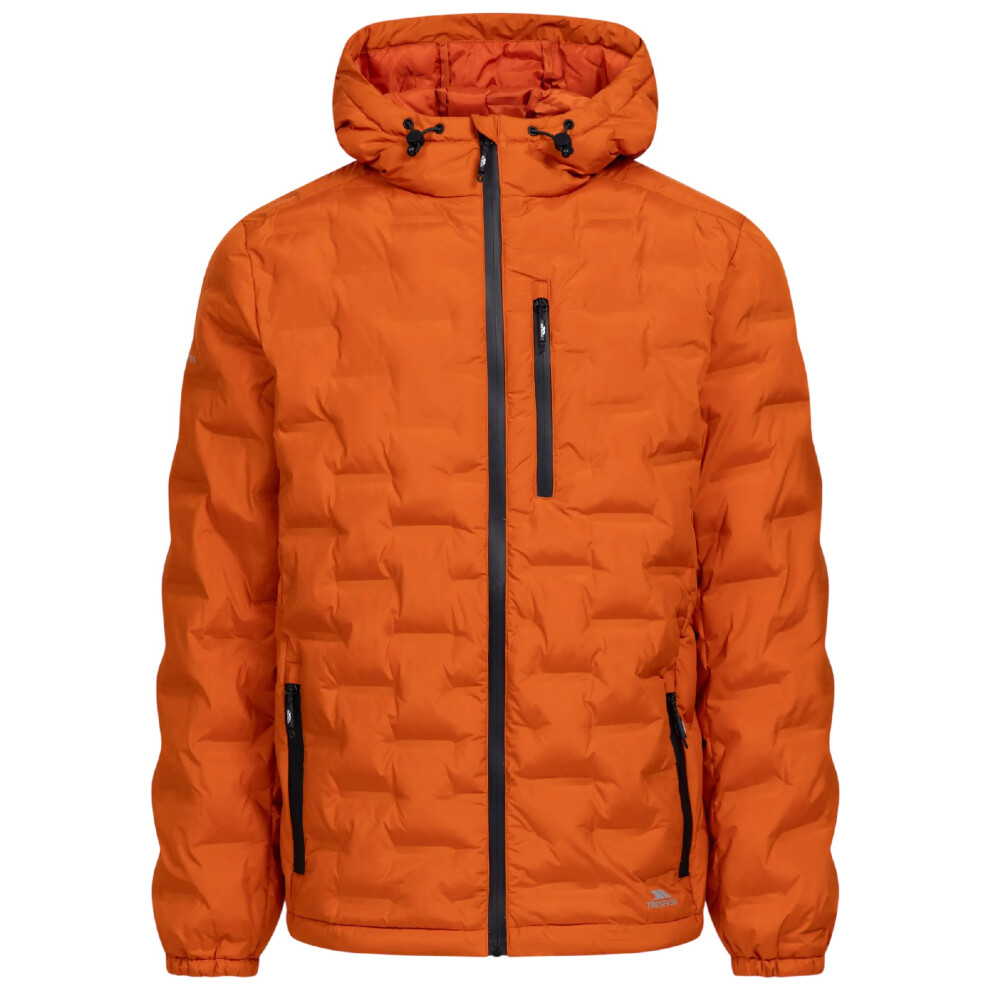 Trespass Men's Orange Jaymes Waterproof Jacket In | : Extra Large - Image 3