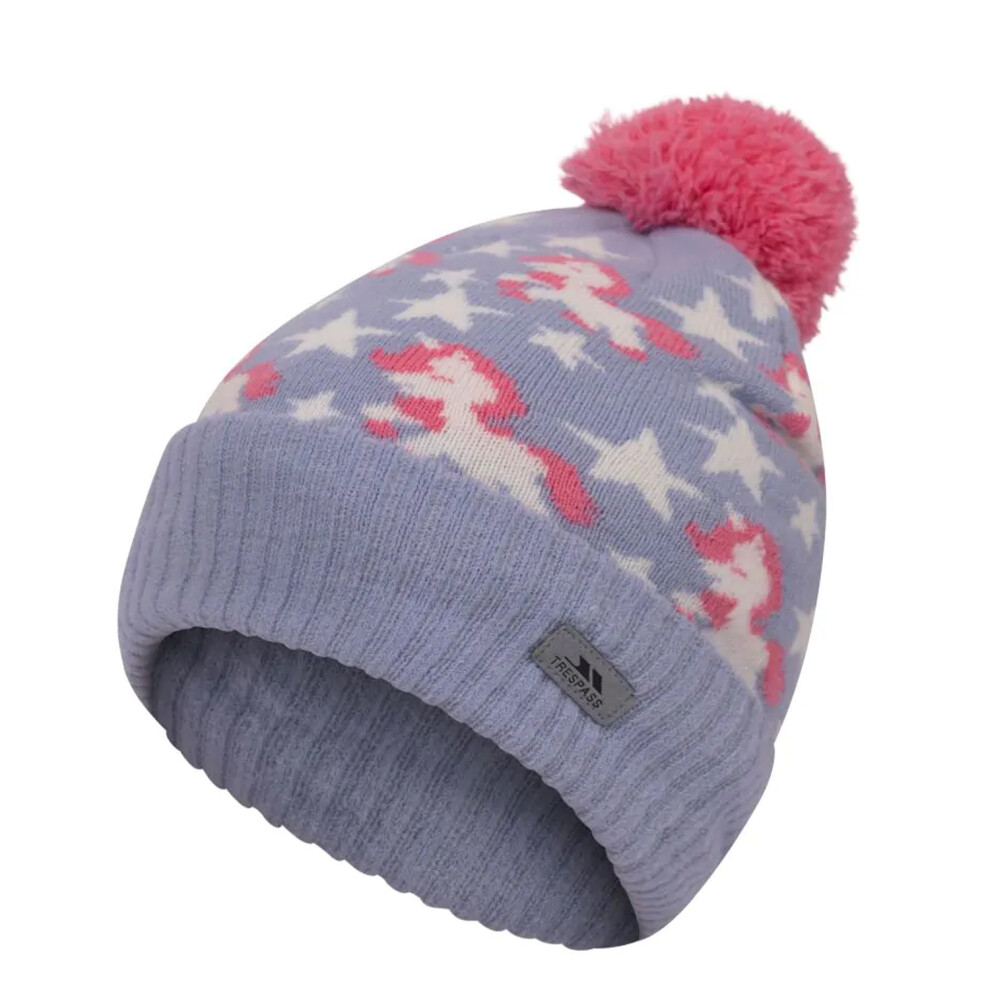 Trespass (2-4 Years, Light Blue) Childrens/Kids Lirita Unicorn Beanie