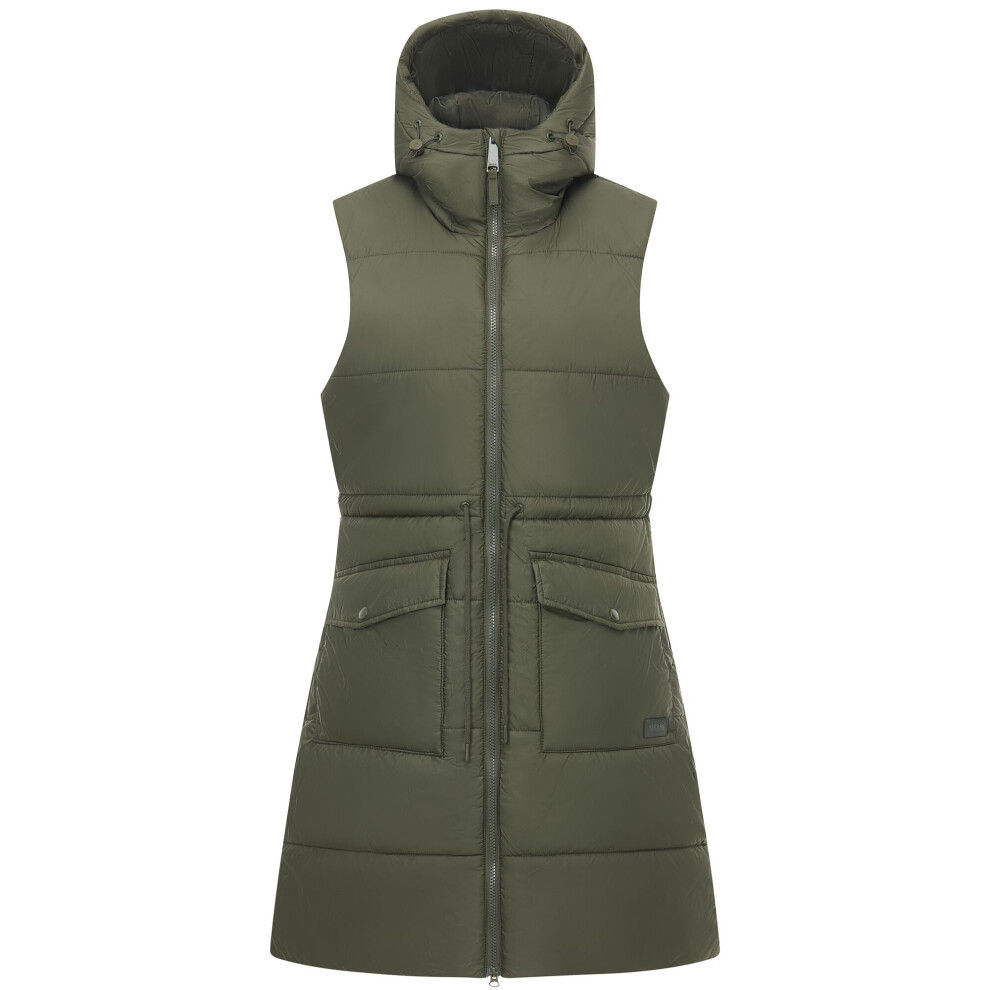 Regatta Women's Aveline Quilted Longline Body Warmer Green Size 18 UK - Image 2